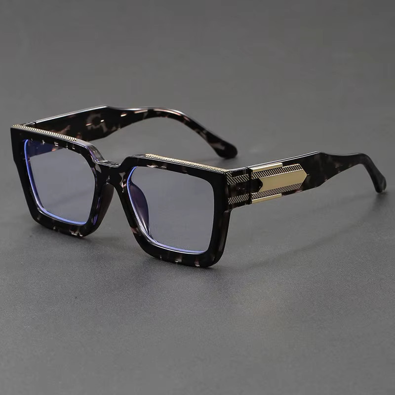 cs cojos Korrektionsbrille, quadratisch, Acetat, Vollrand, Unisex, multicolor - Bild 1