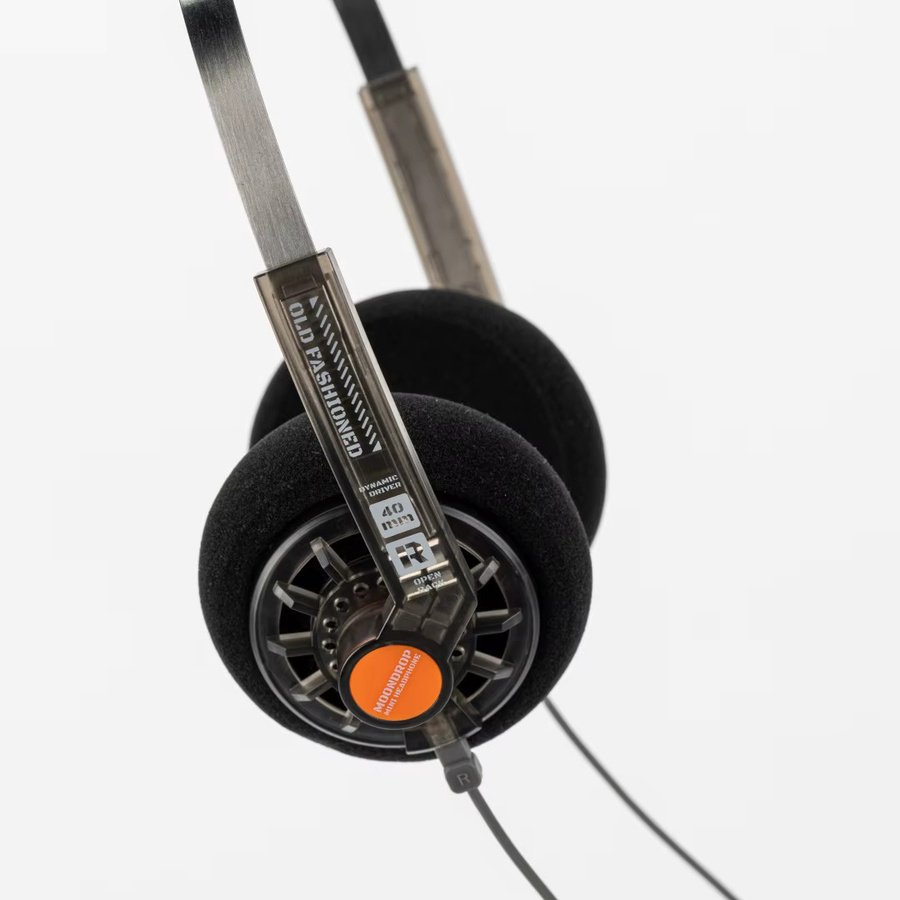 Moondrop On-Ear-Kopfhörer in Schwarz mit modularem und abnehmbarem Design, 40 mm - Bild 2