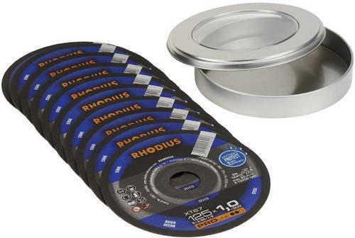 Rhodius XT67 210742 Trennscheibe gerade für Stahl, Blau, Durchmesser: 115 mm - Bild 1