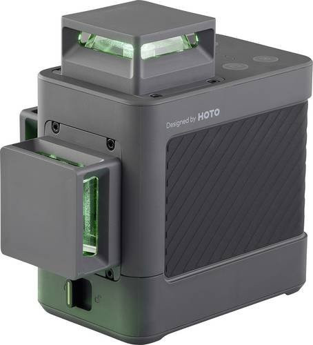 HOTO QWFGJ002 Kreuzlinienlaser in Grün und Grau mit einer Reichweite von bis zu 30 m - Bild 1