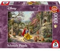 Schmidt Spiele Disney Schneewittchen Thomas Kinkade Studios Painter of Light Tanz mit dem Prinzen Puzzle - Bild 1