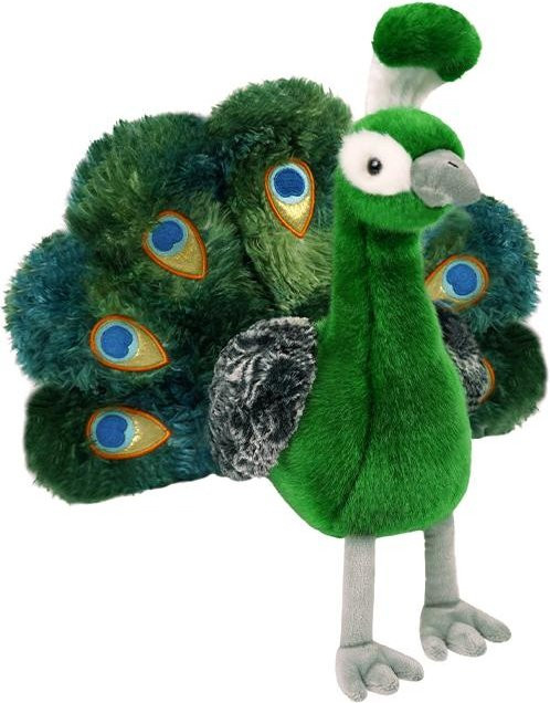 Yiran toy Pfau Stofftier, bunt, Plüsch / Textil - Bild 1