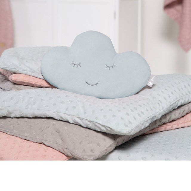 Roba Kissen Wolke in Blau, B/H: 28 x 32 cm - Bild 1