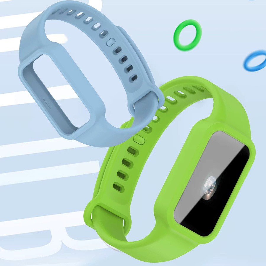 FancyWrist Uhrenarmband Silikon, Xiaomi Smart Band 9 Aktive, Redmi Smart Band 3, Unisex - Bild 2
