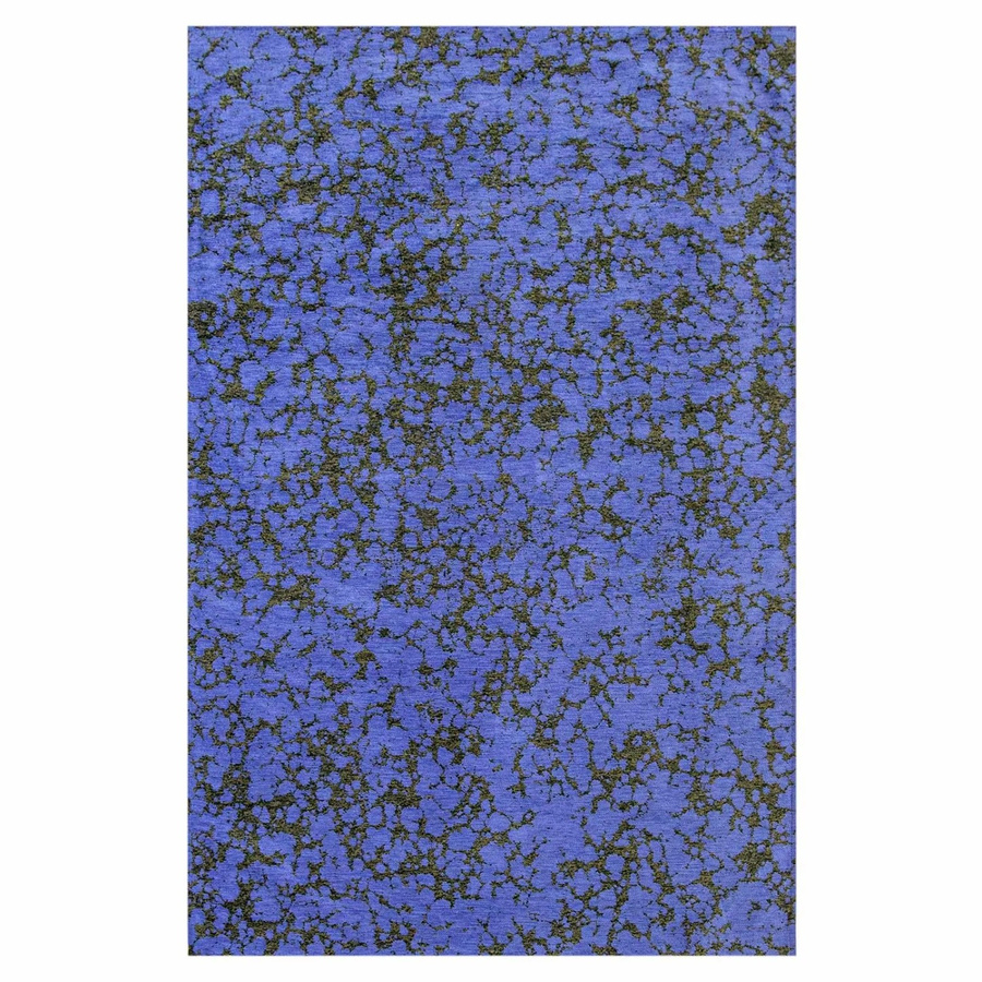 Lola&Moi Teppich Blue Grass Blau mit fließendem Muster B: 200 cm, T: 280 cm - Bild 2