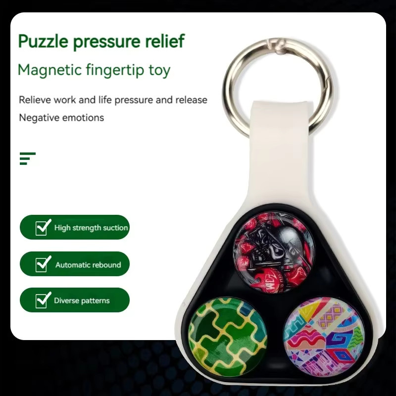 NOVELTYRC Hand Spinner, elastisches Magnet Spielzeug, Fidget Spinner - Bild 3