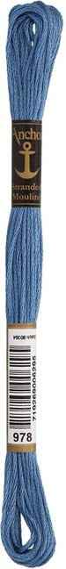 Anchor Coats Sticktwist 8m Stahlblau - Bild 1