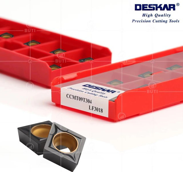 DESKAR Drehmeißel CCMT09T304 CCMT09T308 LF3018 für die Maschinenbearbeitung und Gusseisen-Werkzeuge - Bild 1