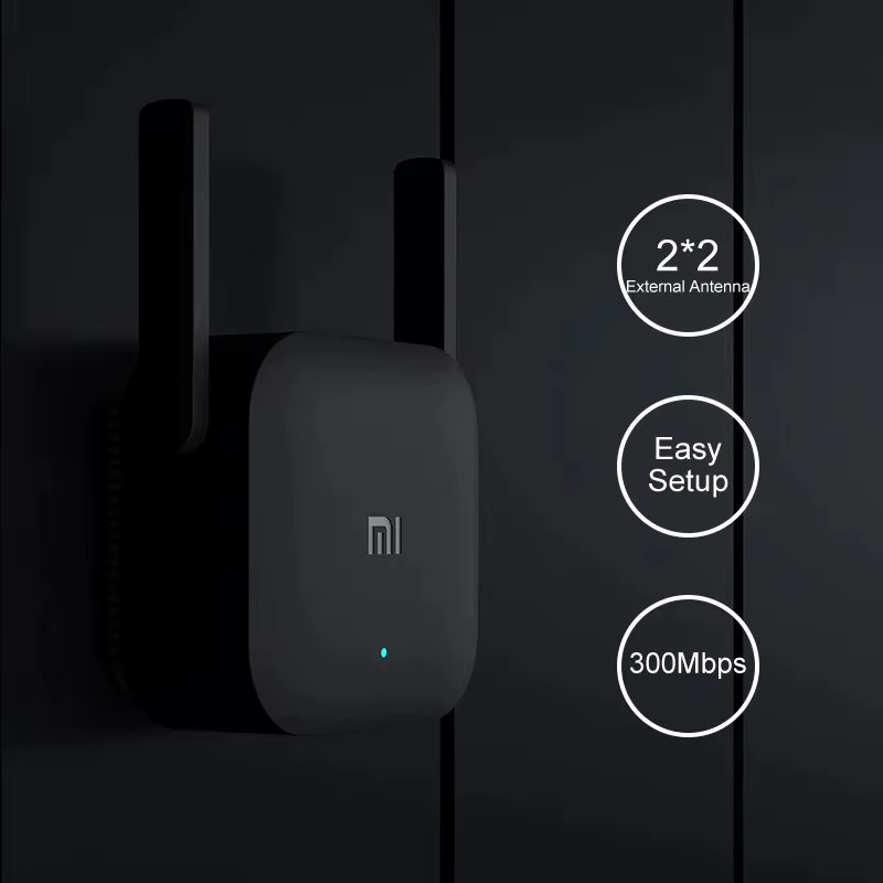 Xiaomi WiFi Repeater Pro Single Band WLAN Verstärker mit 2 Antennen in Schwarz - Bild 4