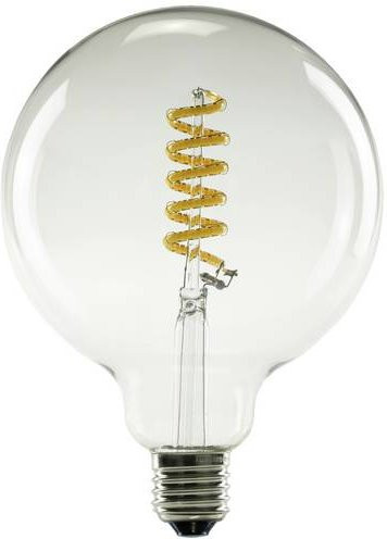 Segula LED Filament Leuchtmittel Globeform E27 Bernstein, 6,2W (entspricht 39W), dimmbar, Durchmesser: 12,5 cm, Höhe: 18,0 cm - Bild 1