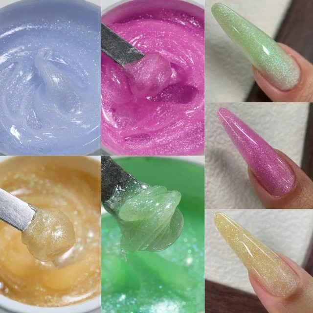 MSHARE Acryl-Gel, Glänzendes Gold, 50g - Bild 1