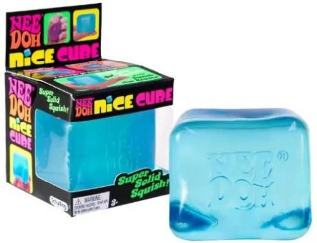 NeeDoh Swirl Würfel Nice-Sicle Squishy, 4-teiliges Set - Bild 1