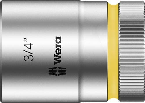 Wera HMC 05003625001 Außen-Sechskant Steckschlüsseleinsatz in Silber, Antrieb 1/2 Zoll, Nennweite 12,5 mm - Bild 1