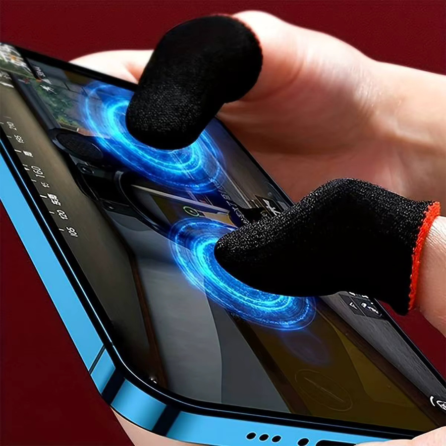 20 Paar Gaming-Fingerlinge in Multicolor als Anti-Schweiß-Controller-Hilfsmittel für Bewegungsgesteuerte Spiele - Bild 2
