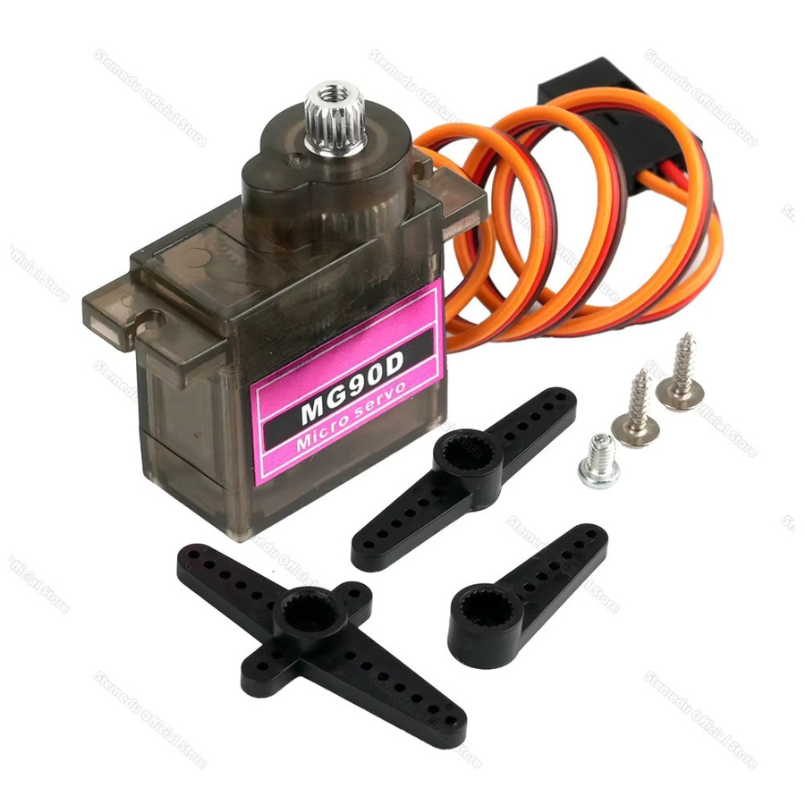 stemedu MG90D Micro Digital Servo Motor, Voll Metall Getriebe - Bild 2
