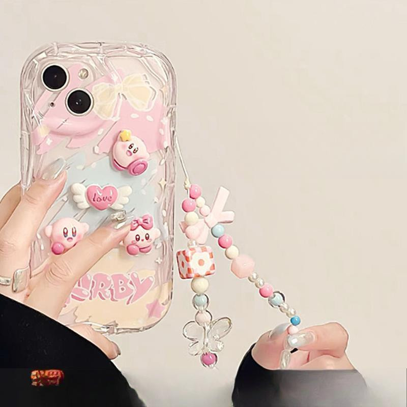 Niedrige Handyhülle mit dreidimensionaler Puppe und Kette für Apple iPhone 11, 12 mini, 13, 14 Pro Max, Xs, XR und 6s Plus - Bild 3