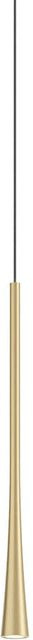 Redo Group Ito 400 LED-Pendelleuchte in Gold/Messing, dimmbar, warmweißes Licht (3000K) - Bild 1