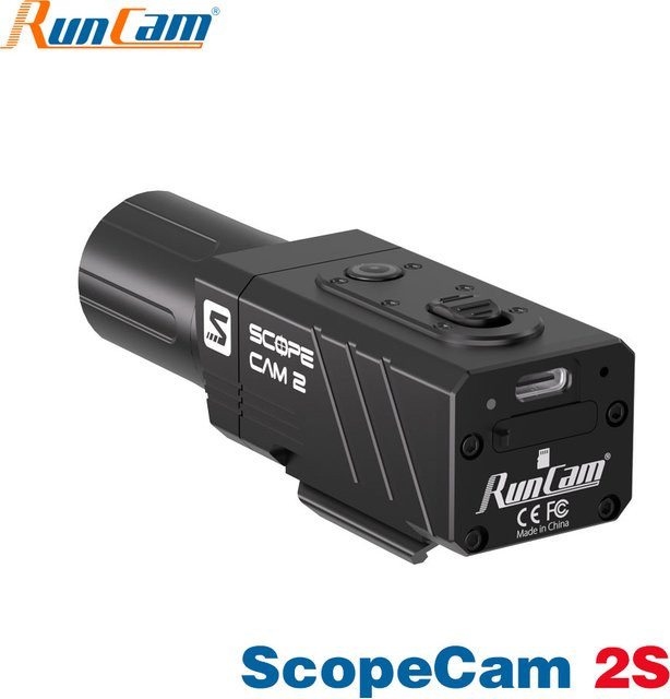 RunCam Scopecam 2S Action Camera in Schwarz mit Metallgehäuse und IP64 Wasserdichtigkeit für Drohnen - Bild 1