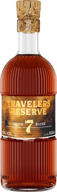 Travelers Reserve Rum PX Sherry Cask Finish, Deutschland, 40 % Vol., 0,5 l - Bild 1