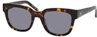 MESSYWEEKEND LU MW 015 Sonnenbrille, quadratisch, Vollrand, Unisex, Kunststoff, grau, braun - Bild 1