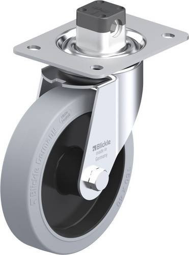 Blickle Lenkrolle LE-POEV 161R-CS11-SG mit Feststeller, Rad-Durchmesser: 160 mm, Tragfähigkeit: 300 kg - Bild 1