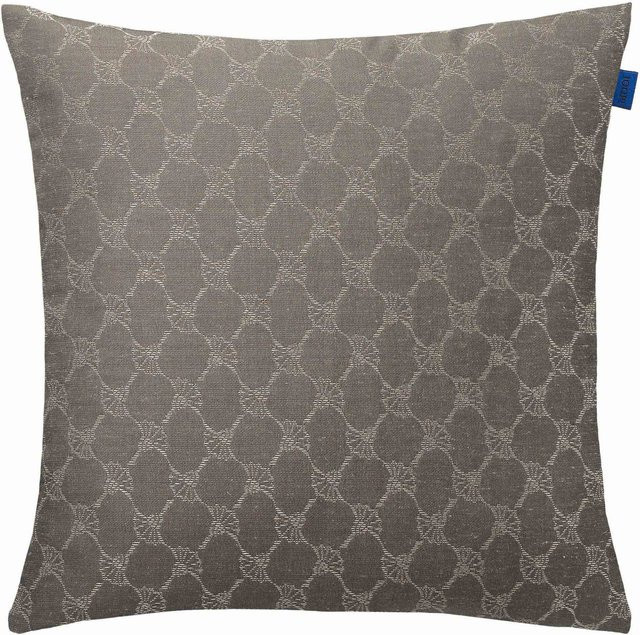 Kissenhülle JOOP! OVER kitt quadratisch in Beige, Braun und Grau aus Polyester und Leinen - Bild 1