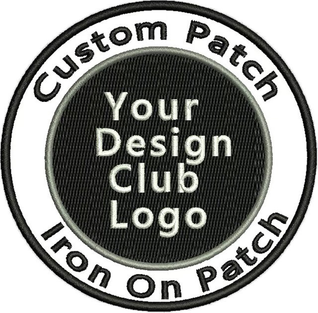 Personalisierte Prajna Aufnäher mit Klettverschluss, bestickte Aufbügelpatches für Erwachsene in Multicolour - Bild 1