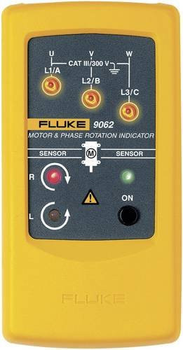 Fluke 9062 Drehfeldmessgerät CAT III 300V mit LED und Motordrehrichtungsanzeige in Gelb - Bild 1