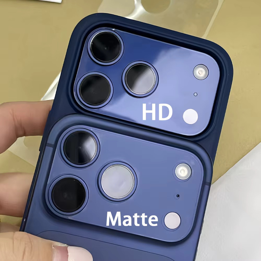 5 Stück HD Matte Objektiv Schutzfolie für Apple iPhone 17 Pro und iPhone 17 Pro Max, Transparent, Fiber Base Design - Bild 3