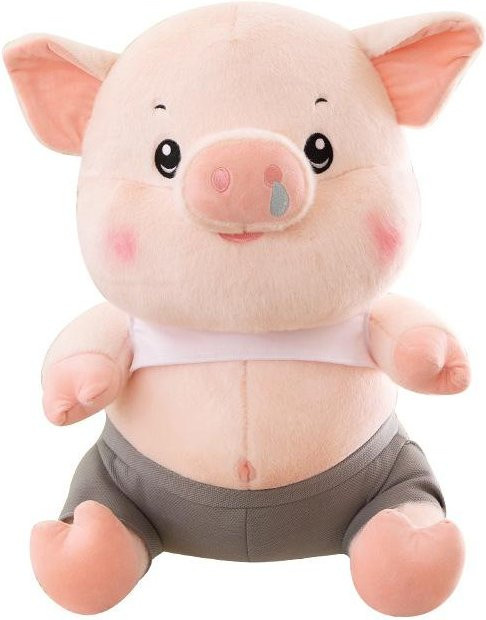 Joyful toys Schwein Plüschtier, Rosa, 35cm - Bild 1