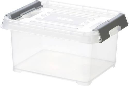 Curver Aufbewahrungsbox Handy stapelbar Transparent B: 17,0 cm, T: 21,5 cm, H: 10,0 cm - Bild 1