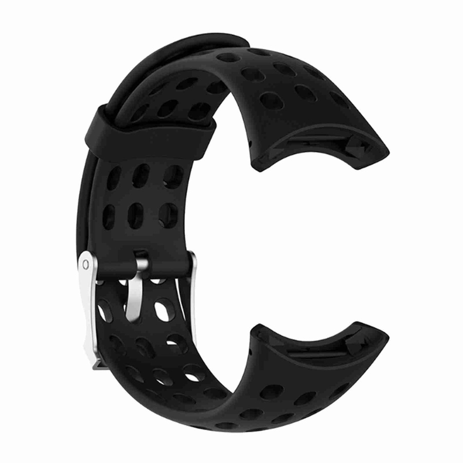 Silikonkautschuk Smartwatch Armband für Suunto M1 M2 M4 M5 in Schwarz - Bild 2