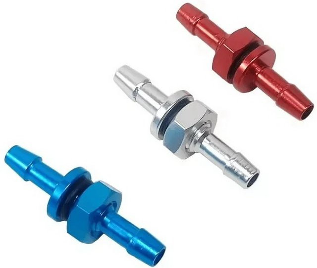 SCLMRC M6 Wasserdüse Aluminium-Ablaufdüse, Rot, Zubehör, 1-teiliges Set - Bild 1