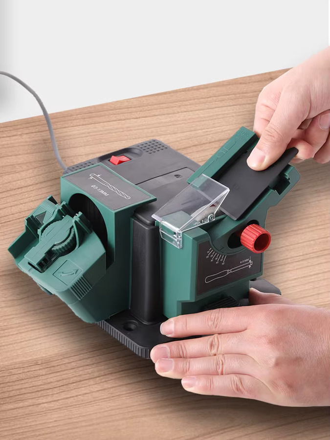 POSENPRO 65 W multifunktionaler elektrischer Tischschärfer zur Wartung von Meißeln und HSS-Bohrern, 220–240 V - Bild 6