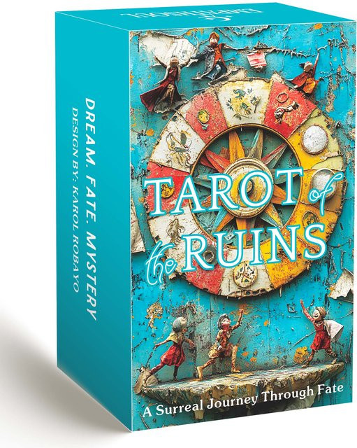 Destiny Ruins Tarot Deck, Kartenspiel, 78 Tarotkarten, ab 14 Jahre - Bild 1