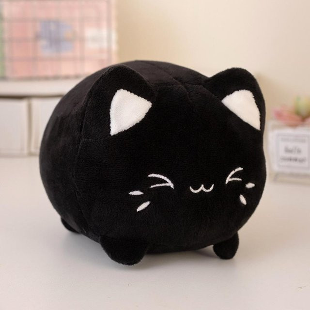 Yiran toy Schwarze Katze Plüschtier, Rosa, ab 2 Jahren - Bild 1