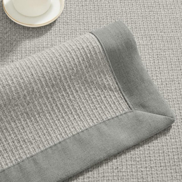 Rutschfeste Sofamatte von Your Warm Home aus Baumwolle und Leinen in Grau, 3-Sitzer, B: 180 cm, H: 70 cm - Bild 1