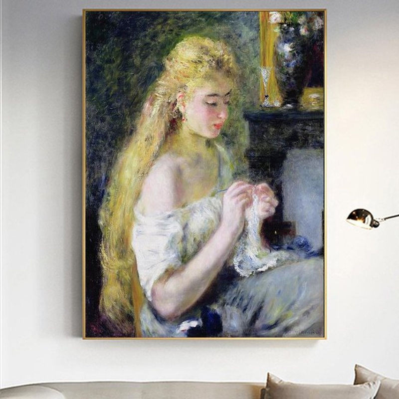 FIYO Diamond Painting Set mit runden Steinen, Mosaik-Stickerei in Mehrfarbig, Rechteckig, B: 30 cm, H: 20 cm - Bild 1