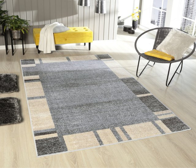 Peyer Syntex Teppich Daffi/YLVA 13025-190 in Grau/Mehrfarbig, modern und abstrakt, B: 200 cm, T: 290 cm - Bild 1