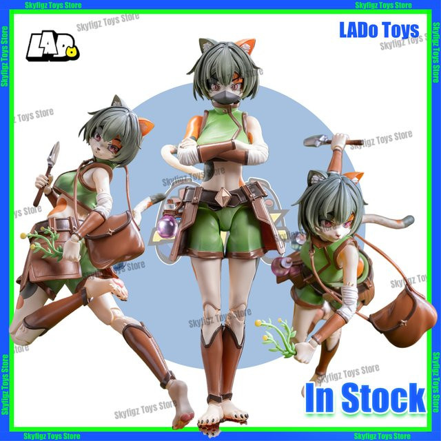 Ladotoys Cat Tonia Tigris Era-002 Kräuter-Actionfigur, Calico Cat Girl Anime Mystic Land, Einzelfigur - Bild 1