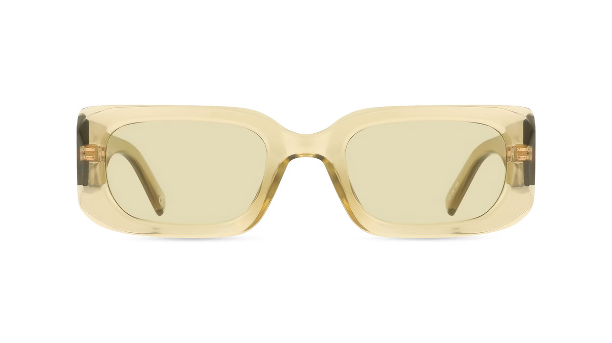 Le Specs LSU2429728 Sonnenbrille, Vollrand, Quadratisch, Kunststoff, Unisex, grün - Bild 1