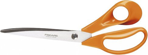 Fiskars Haushaltsschere Classic in Orange, 25 cm Länge, ergonomisch geformt - Bild 1