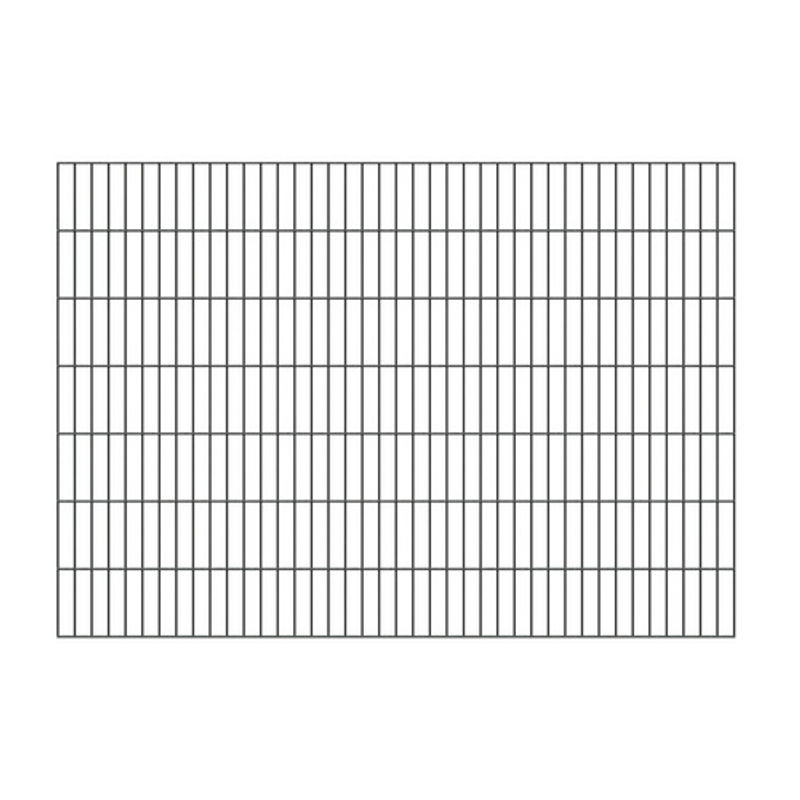Gust. Alberts Doppelstabmattenset Anthrazit Schwarz B: 10 m, H: 1,4 m - Bild 2