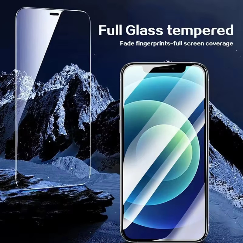 4er Pack Displayschutzfolie aus gehärtetem Glas für Samsung Galaxy A-Serie (A13, A15, A16, A17, A25, A26, A33, A34, A35, A36, A51, A52, A53, A54, A55, A56 5G) in Transparent - Bild 4