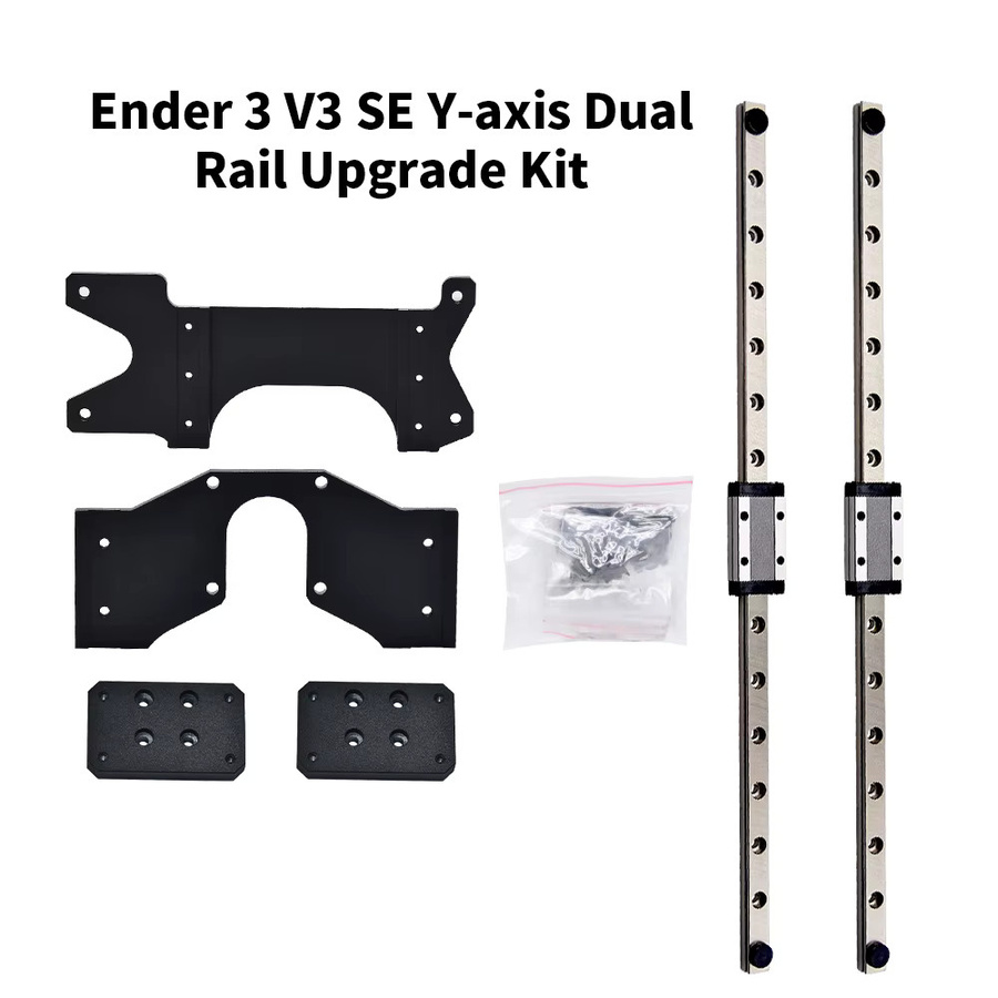 Creality Ender-3 V3 SE Y-Achse Dual Rail Upgrade Kit Linearschiene in Schwarz - Bild 2