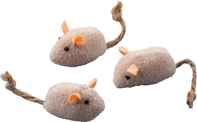 Fackelmann Our Pets Maus, Katzenspielzeug, 3-teilig - Bild 1