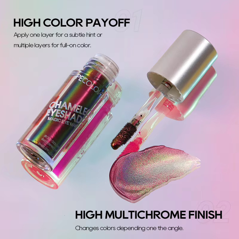 Multi-Chrome Shifting Pigments Liquid Eyeshadow, Metallic, Unisex - Bild 5