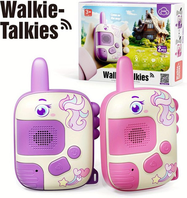 Kinder Walkie Talkie Handheld, Kleiner Pager, Drahtlos, Outdoor, Kommunikation Spielzeug - Bild 1