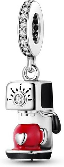 Charm Anhänger 925 Silber, Bunt, Zirkonia, Damen - Bild 1