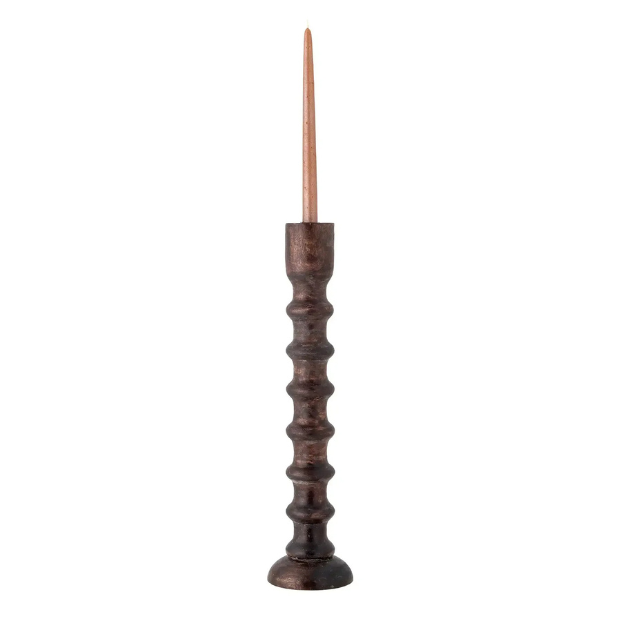 Bloomingville Kerzenhalter Brenda aus Mangoholz in Braun, Höhe: 53,5 cm - Bild 1